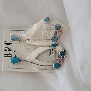 Sterling Silver & Turquoise Earings